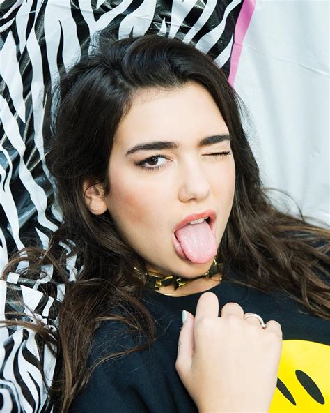 dua lipa tongue